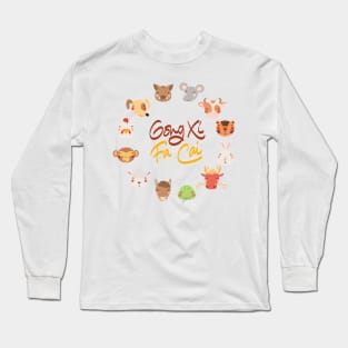 Chinese Zodiac CNY Tee Long Sleeve T-Shirt